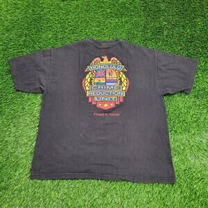 VTG  90s "Honolulu CRU" TV Show Film Crew T-Shirt XL Hanes Heavyweight Tag